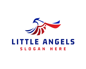 Aviation - American Eagle Patriot logo design