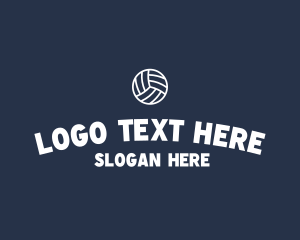 Sports Apparel - Volleyball Sports Wordmark logo design