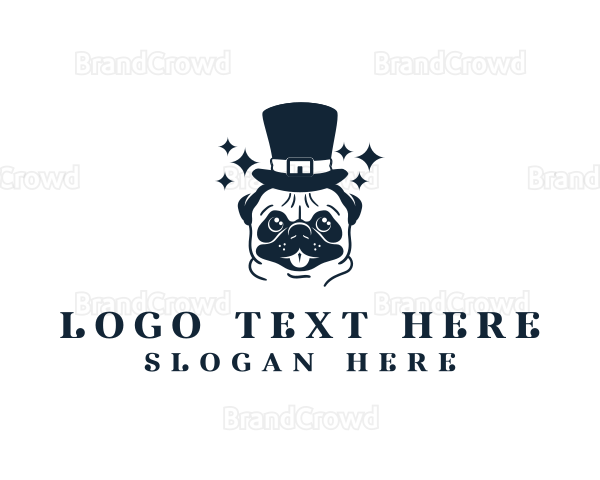 Magic Pug Hat Logo