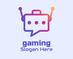Programming - Message Bot Tech logo design