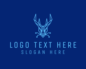 Cyber Dragon Tech logo design