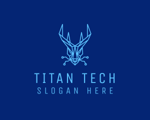 Cyber Dragon Tech logo design