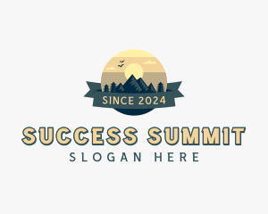 Summit Mountain Trekking logo design