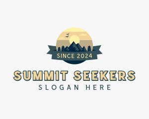 Summit Mountain Trekking logo design