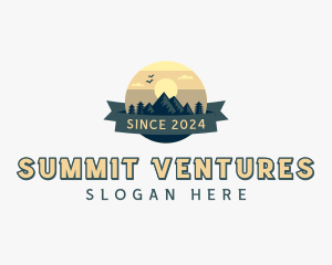 Summit Mountain Trekking logo design