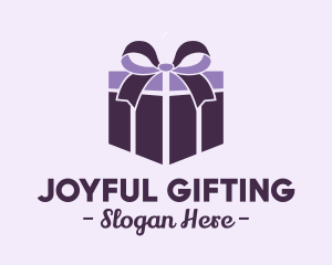 Gift - Purple Gift Present logo design