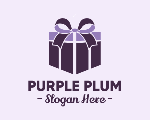 Purple - Purple Gift Present logo design