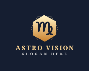 Virgo Zodiac Sign logo design