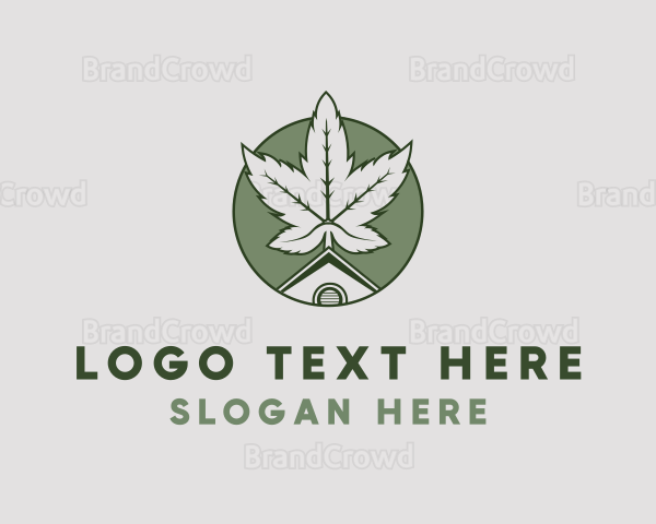 Marijuana House Green Logo