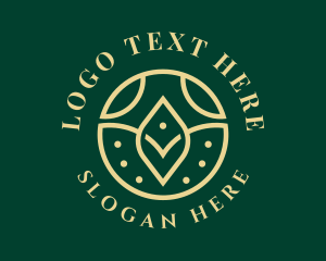 Massage - Lotus Yoga Flower logo design