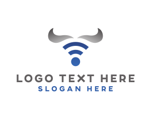 Bull Horn Wifi  Logo