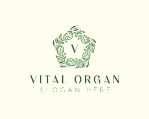 Environmental Herbal Leaves logo design