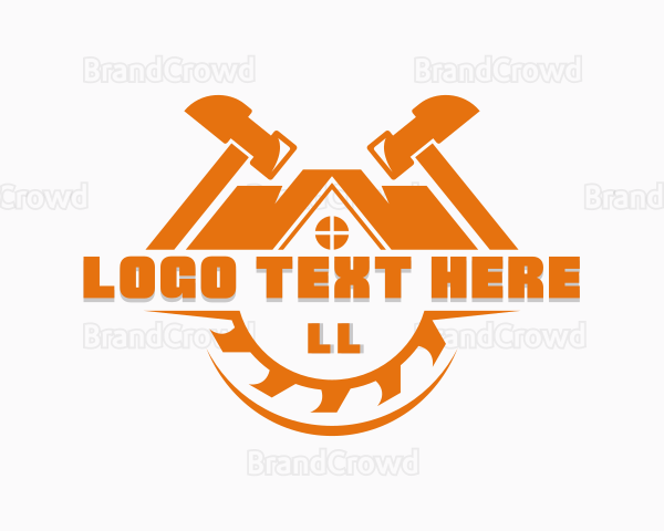 Hammer Carpentry Repair Logo