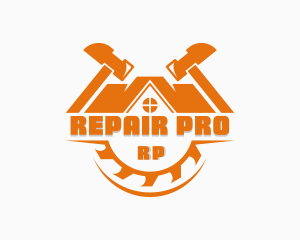 Hammer Carpentry Repair logo design