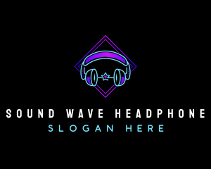 Headphone - Headphone Music Media logo design