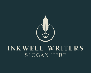 Writing - Writing Feather Pen logo design