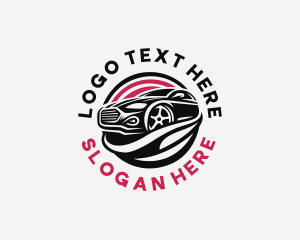 Rideshare - Car Detailing Vehicle logo design