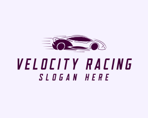 Fast Racing Car logo design