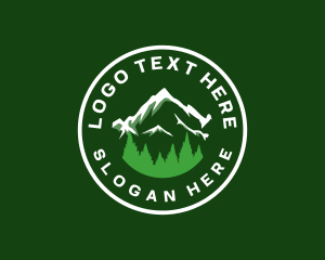 Conservation - Oregon Mountain Tree logo design