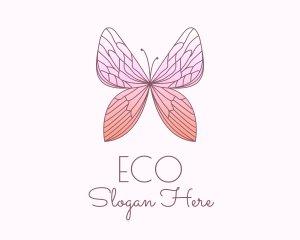 Clothing Line - Classy Beauty Butterfly logo design
