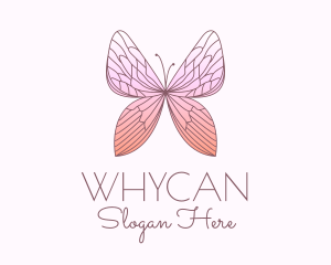 Clothing Line - Classy Beauty Butterfly logo design