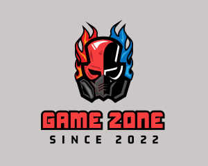 Blazing Skull Gaming logo design