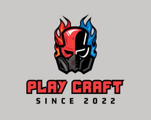 Game - Blazing Skull Gaming logo design