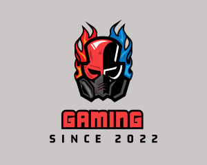 Blazing Skull Gaming logo design