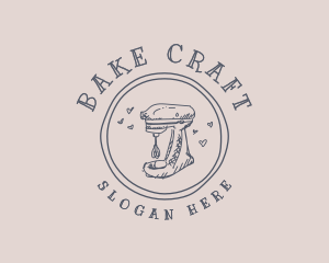 Baking Stand Mixer Sweet logo design