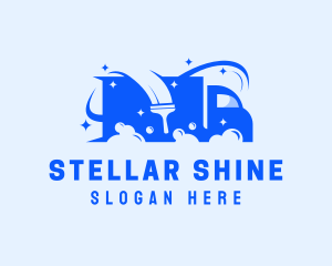 Truck Car Wash logo design