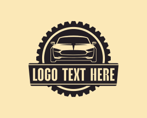 Gear - Automobile Car Mechanic logo design