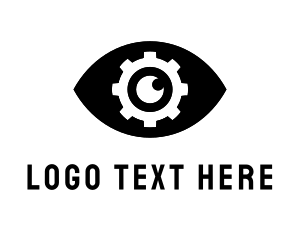 Cogwheel - Black Eye Cogwheel logo design