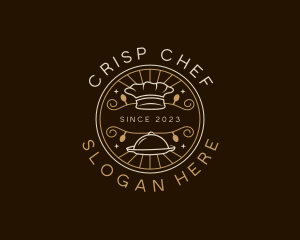 Restaurant Chef Badge logo design