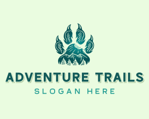 Outdoor Mountain Claw logo design