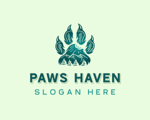 Outdoor Mountain Claw logo design