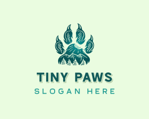 Outdoor Mountain Claw logo design