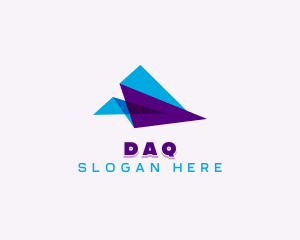 Pilot - Plane Courier Delivery logo design