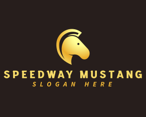 Mustang - Horse Equine Pony logo design