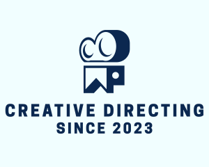 Directing - Film Camera Movie logo design