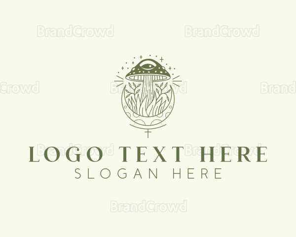 Natural Mushroom Garden Logo