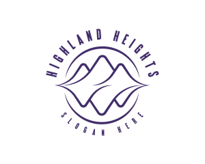 Mountain Resort Badge logo design