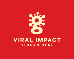 Infection - Contagious Virus Letter G logo design