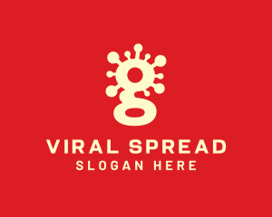 Infection - Contagious Virus Letter G logo design