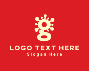 Contagious Virus Letter G Logo