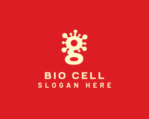 Microorganism - Contagious Virus Letter G logo design