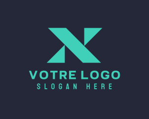 Agency - Digital Gaming Letter X logo design