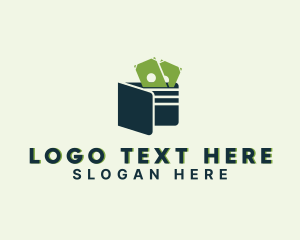 Cash Loan - Cash Money Wallet logo design