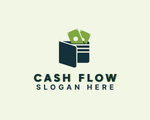 Monetary - Cash Money Wallet logo design