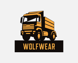 Shipping - Dump Truck Logistics Mover logo design