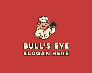 Bull Executive Chef logo design